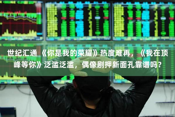 世纪汇通 《你是我的荣耀》热度难再，《我在顶峰等你》泛滥泛滥，偶像剧押新面孔靠谱吗？